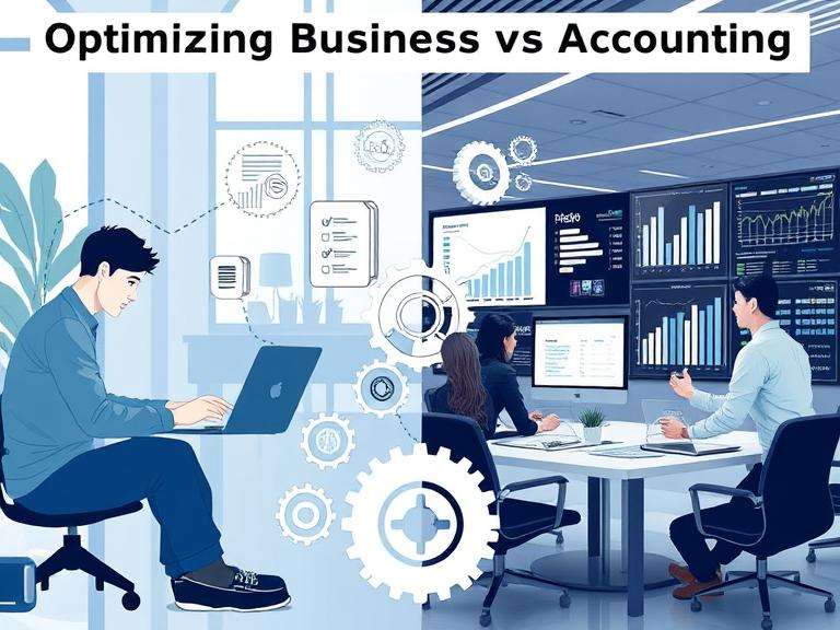 The Strategic Impact of Clear Bookkeeping vs Accounting Roles